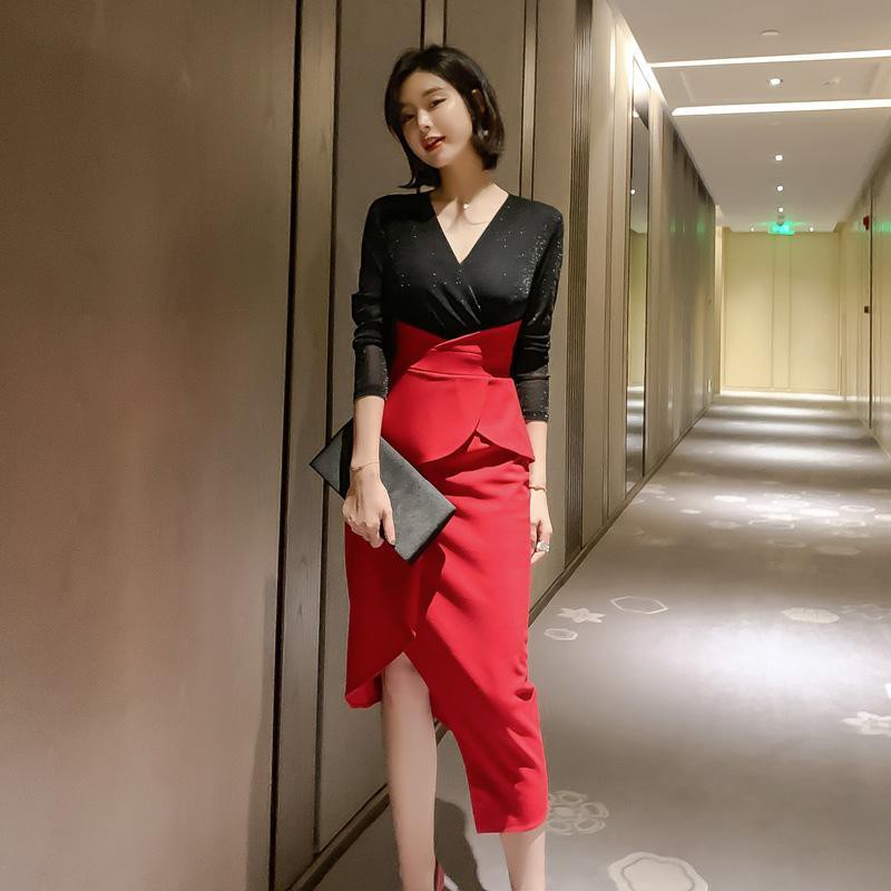 Mùa xuân quốc tế năm 2021 phụ nữ cao cấp tên tuổi lớn ánh sáng sang trọng hào quang mạnh mẽ thích hợp váy