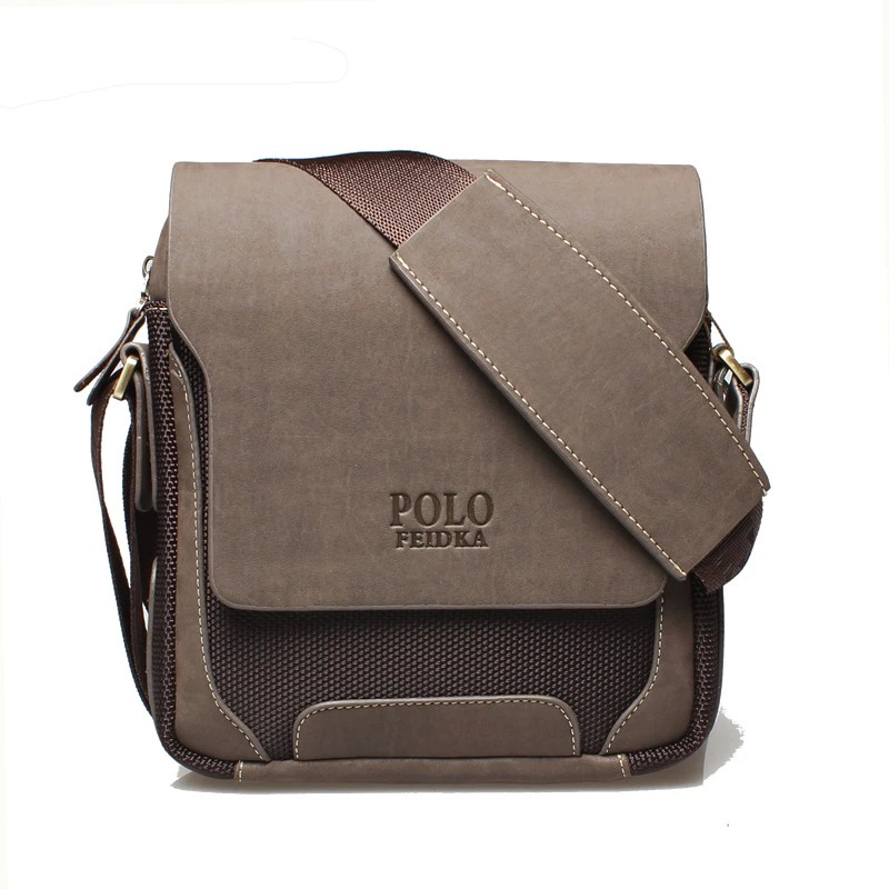Túi Xách Da POLO Cỡ Lớn Phong Cách Doanh Nhân Thời Trang Cho Nam