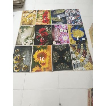 THẢM LAU CHÂN  SIÊU THẤM HÚT 40 x 60cm- GIAO MÀU NGẪU NHIÊN