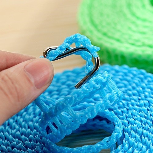 Dây phơi quần áo dài 5M, Dây phơi đa năng chống bay quần áo