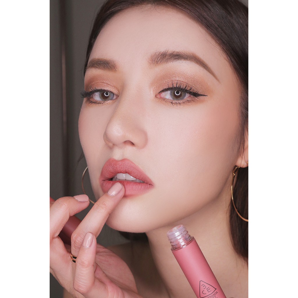 Son Kem Lì 3CE Velvet Lip Tint Màu Near And Dear - Sắc Hoa Hồng Khô