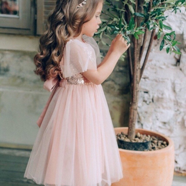 HÀNG ĐANG VỀ  Váy Next công chúa đính kimsa siêu đẹp, cực xinh, e này diện Tết khỏi chê luôn ạ