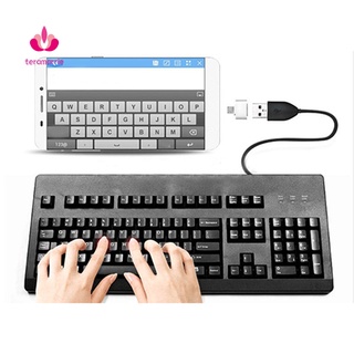 COD 2Pcs Micro USB Male to USB 2.0 Adapter OTG Converter for Android Tablet Phone