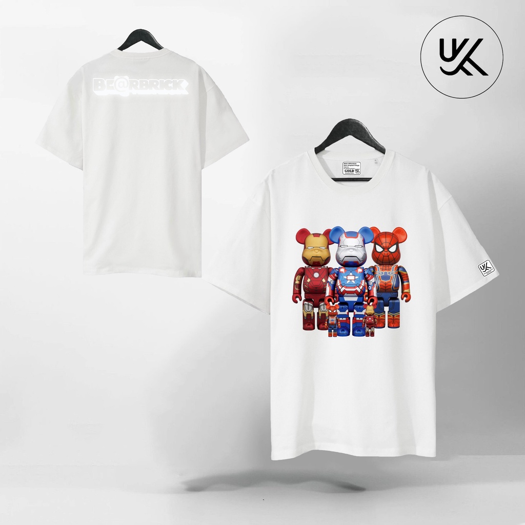 Áo Thun Tay Lỡ BearBrick, Áo phông unisex Form rộng Oversize, chất liệu Cotton. KKIMSHOP