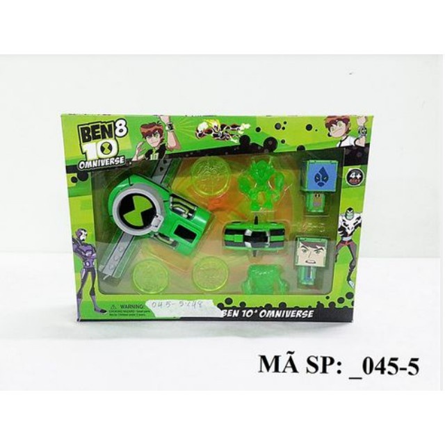 ☊☊BỘ ĐỒ CHƠI ĐỒNG HỒ BEN 10 OMNIVERSE