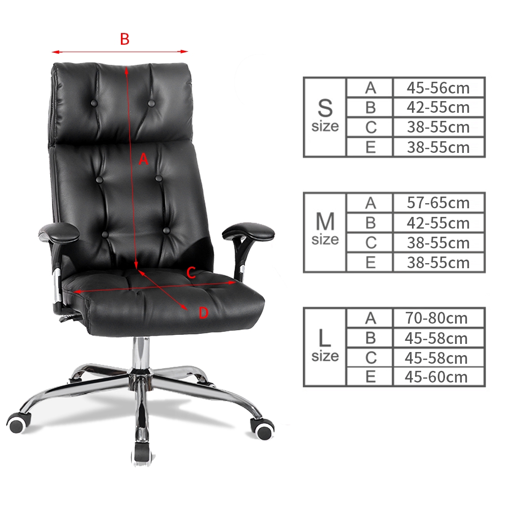 Vải bọc ghế đệm xoay chống thấm 9 màu Size S / M / L