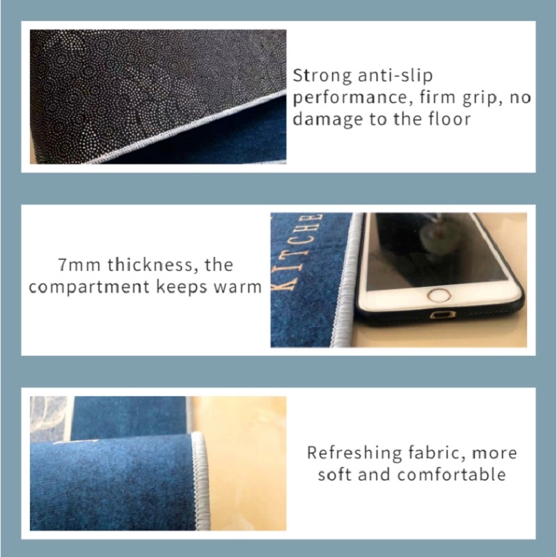 Thảm lót cửa chùi chân chống trượt họa tiết hoạt hình dễ thương