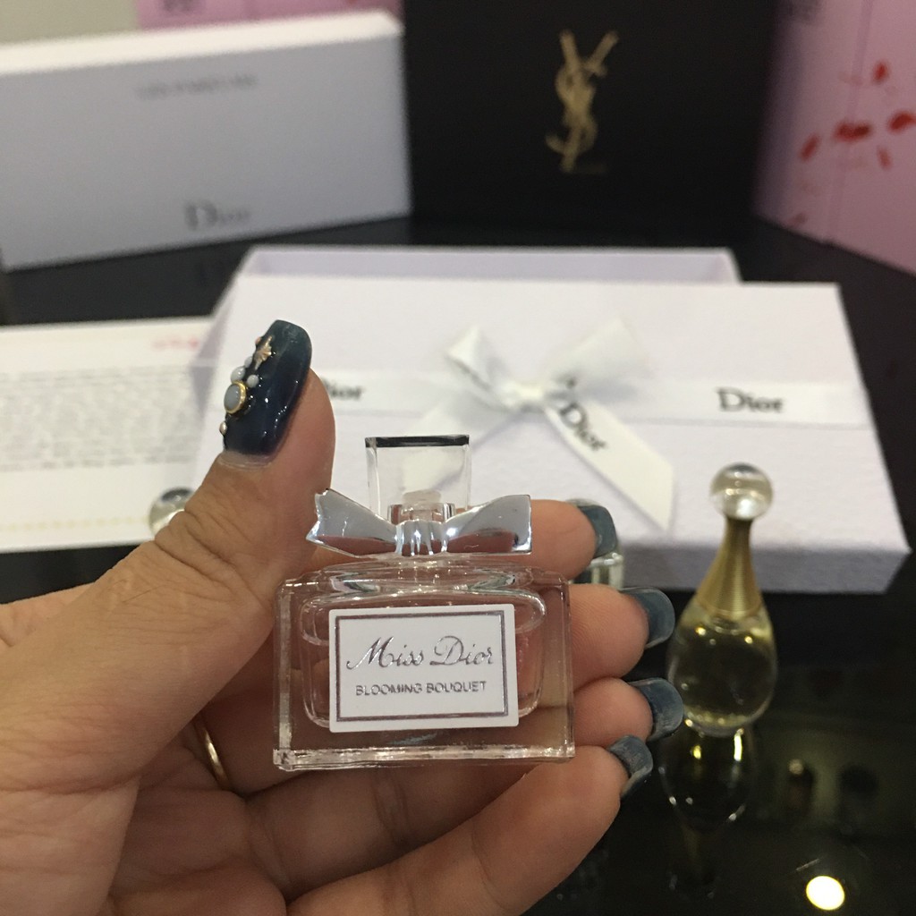 ❤️Bộ nước hoa mini❤️ ❤️ chính hãng ❤️ Set Nước Hoa Dior 4 Chai (Hộp trắng) | Thế Giới Skin Care