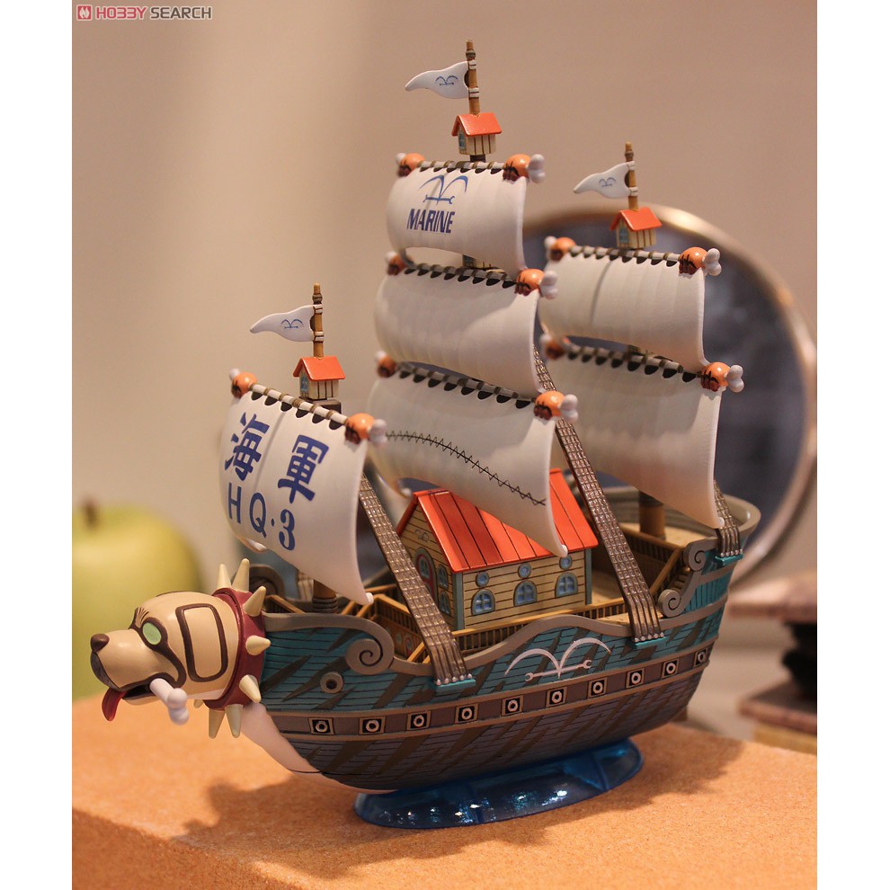 Mô hình lắp ráp Garps Warship Plastic model Bandai 08 - One Piece 4573102574237