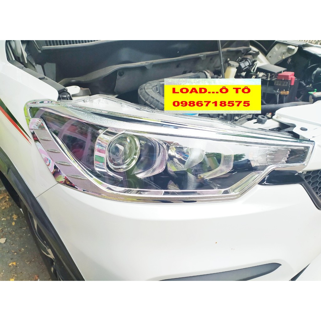 Ốp đèn pha Suzuki Ertiga 2019-2021 Mạ Crom Sáng Bóng