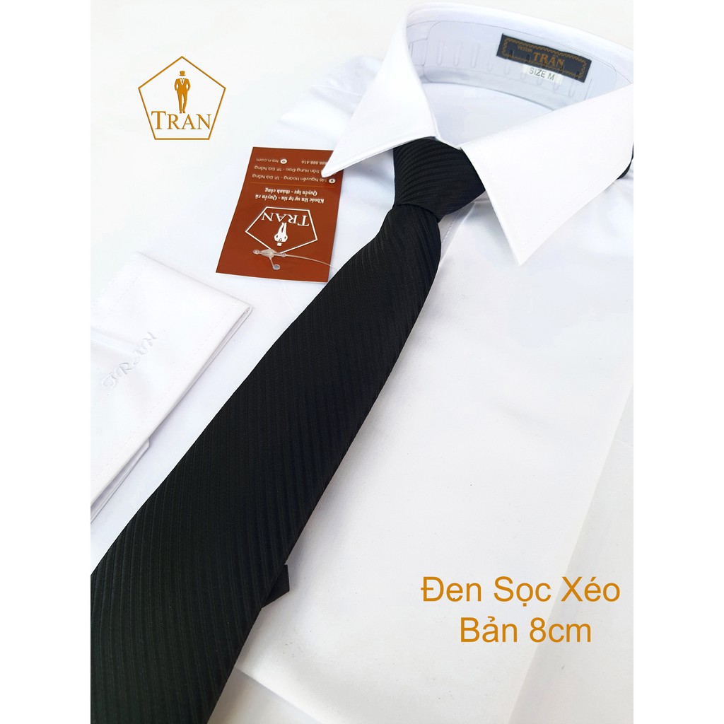 CaVat, Caravat, Cà Vạt, Cravat Đen Nam Cao Cấp.