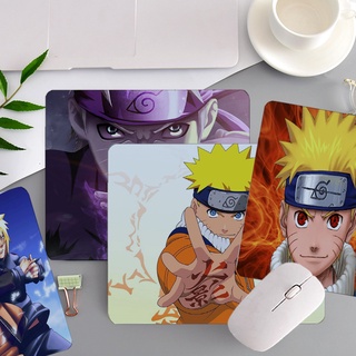 Tấm lót chuột chống trượt chống thấm nước in họa tiết anime naruto kích thước 20x24cm