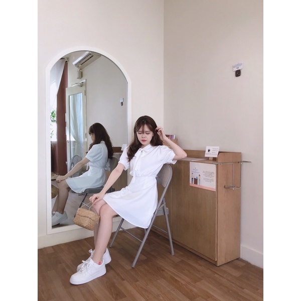 Đầm cột nơ Julie