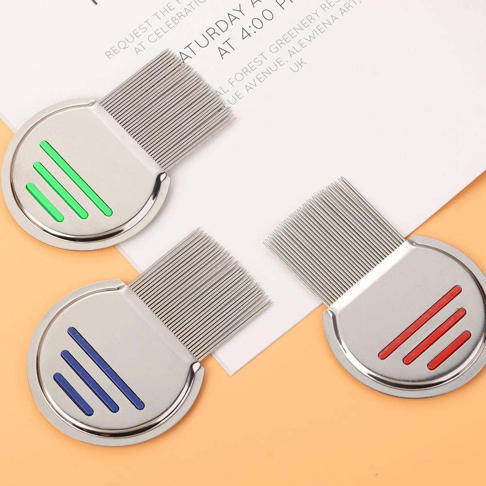 Lược Chải Lông Thú Cưng Răng Dày Bằng Kim Loại Tiện Dụng