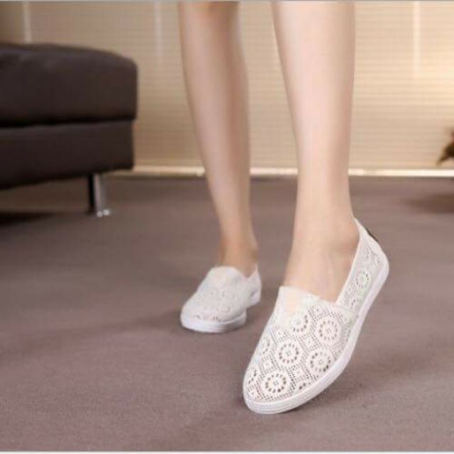 Xả giầy ren slip_on | BigBuy360 - bigbuy360.vn