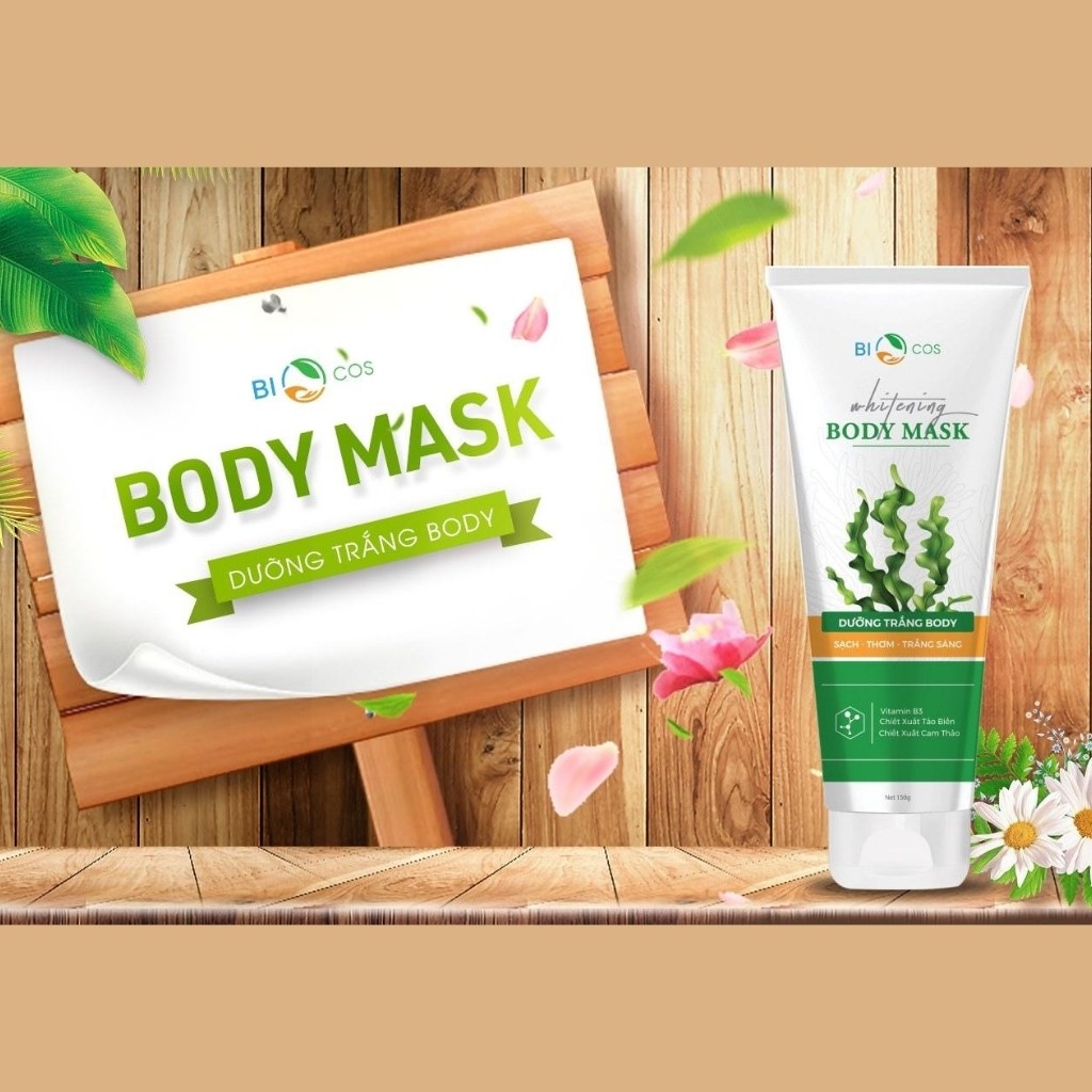Kem Ủ Dưỡng Trắng Da Body Mask BIOCOSMENTIC 150ml - 8936151510674 | BigBuy360 - bigbuy360.vn