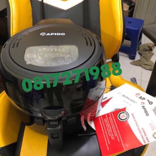 Nồi chiên không dầu điện tử rapido model raf6.5d 1800w dung tích 6,5 lít