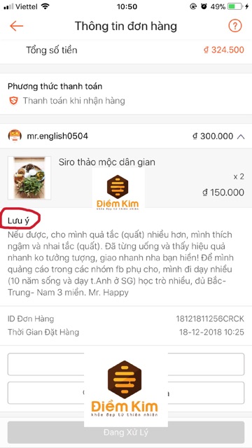 Siro Ho Thảo Mộc Dân Gian Điềm Kim | BigBuy360 - bigbuy360.vn