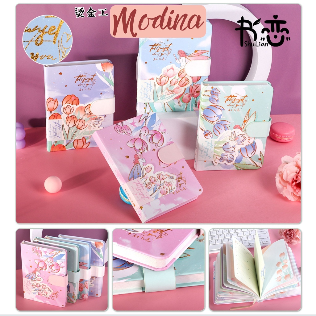 Sổ tay cute dễ thương a6 MODINA, vở ghi chép kiểu Hàn quốc cute