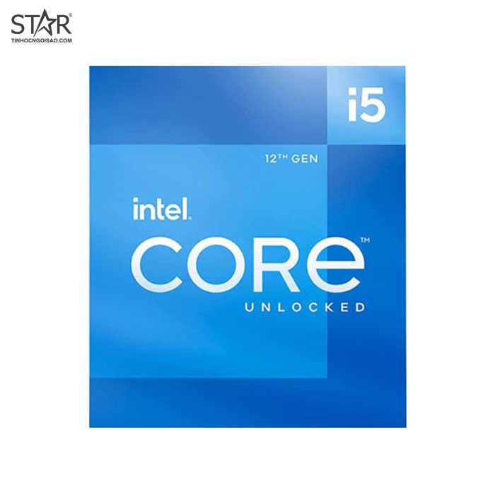 CPU Intel Core i5 12600 Box Công Ty (3.30 Up to 4.80GHz | 18MB | 6C 12T | Socket 1700 | Alder Lake | UHD Graphics 770 |