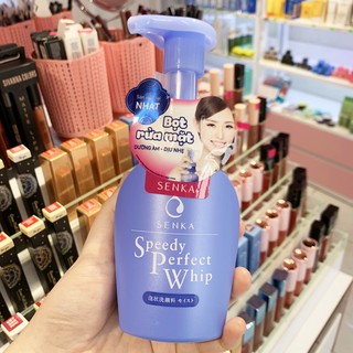 Bọt Rửa Mặt Senka Speedy Perfect Whip 150ml