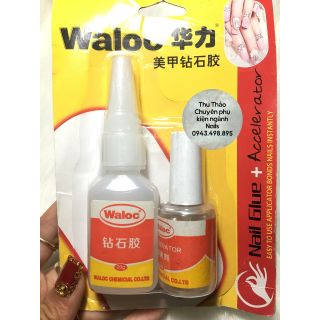 Keo Waloc gắn móng , đá