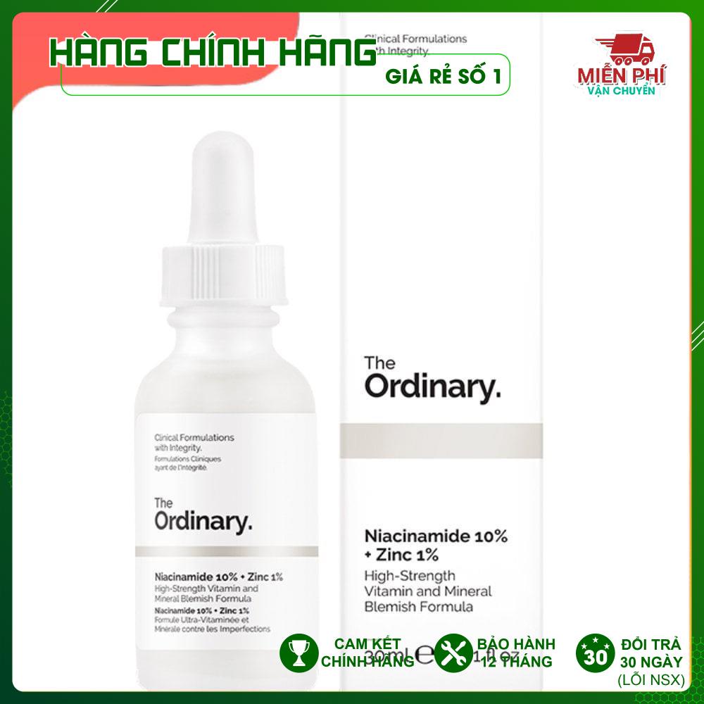 Serum Niacinamide làm sáng da, mờ thâm The Ordinary Niacinamide 10% + Zinc 1%