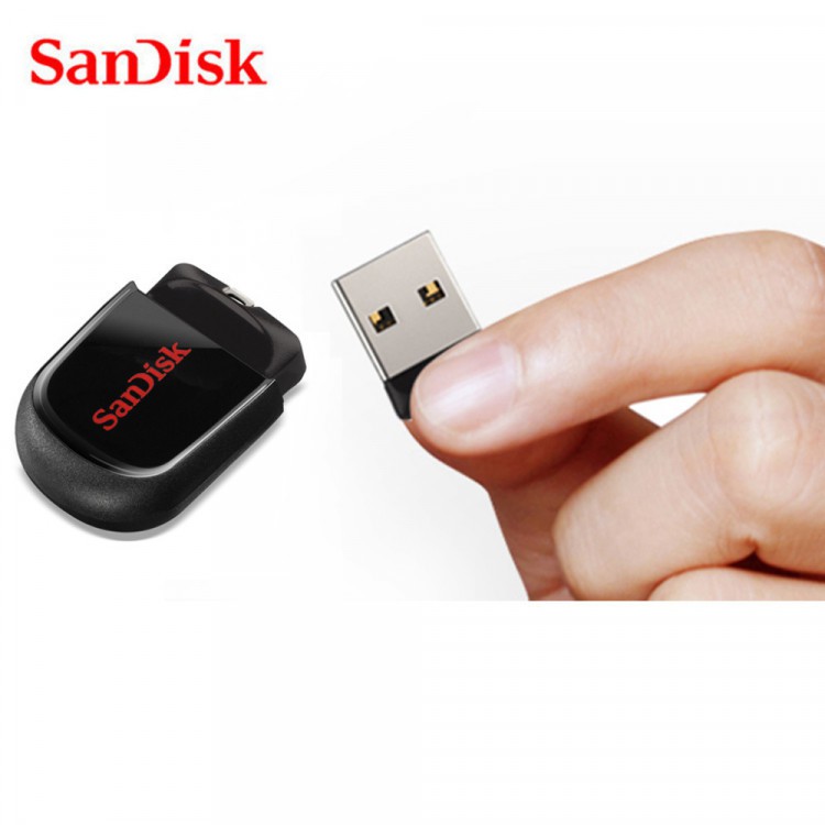 USB SanDisk CZ33 Cruzer Fit 32GB / 16GB- USB 2.0 - Bảo hành 60 tháng