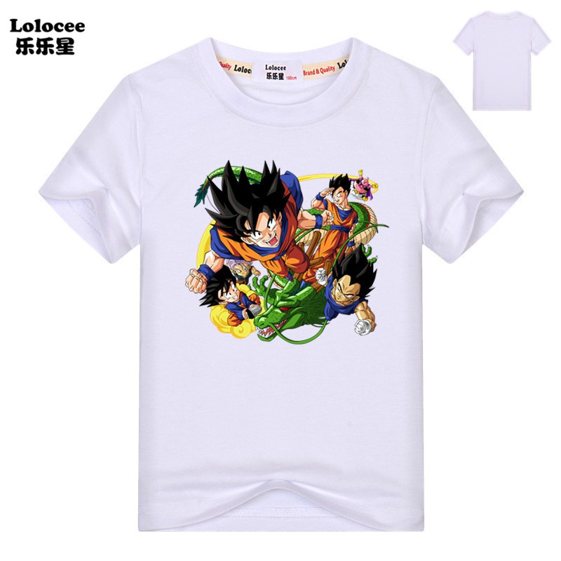 HIPSTER DRAGON BALL Áo Thun Nam Ngắn Tay Cổ Tròn Thời Trang 2021