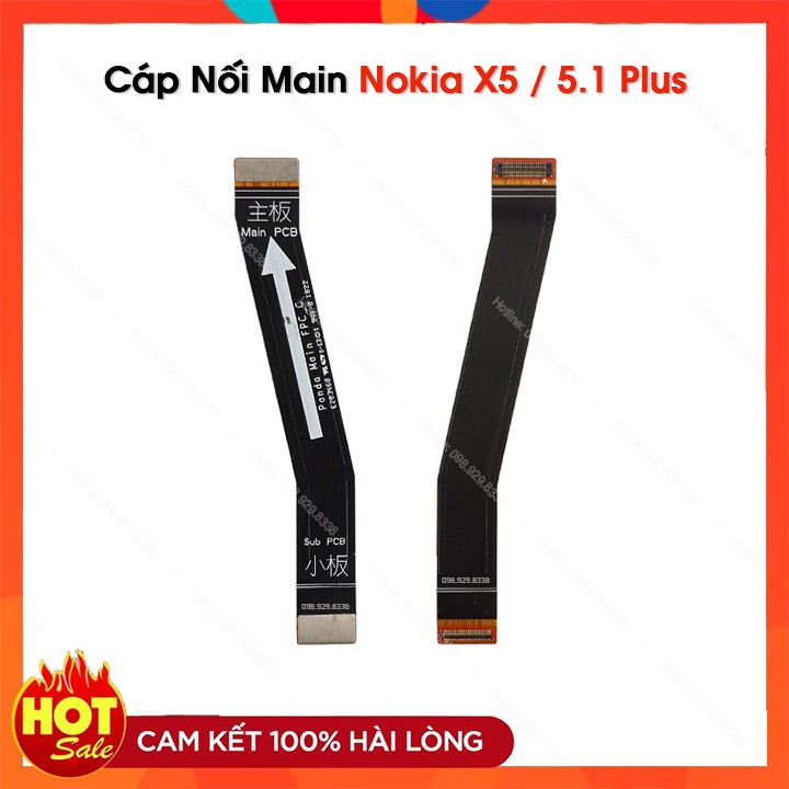 Cáp Nối Main Nokia X5 / 5.1 Plus - Phụ Kiện Điện Thoại Nokia 5.1 Plus Zin Bóc Máy