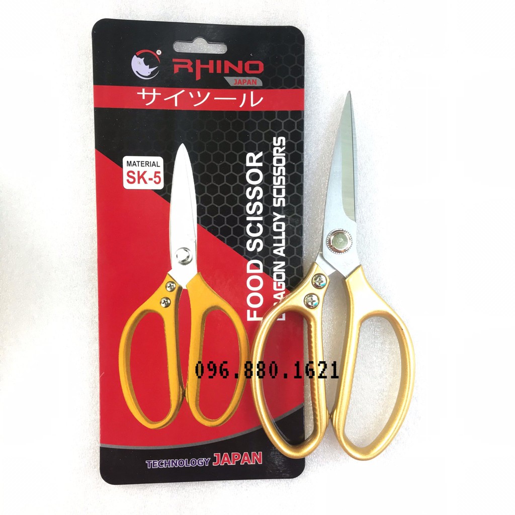 Kéo cắt thực phậm JAPAN RHINO cao cấp - CHÍNH HÃNG