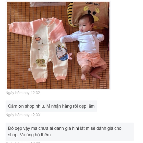 Áo liền quần dài tay, bodysuit dài tay tay trần bông cho bé trai và bé gái sơ sinh từ 3-14kg, hàng đẹp xuất Hàn - BD75