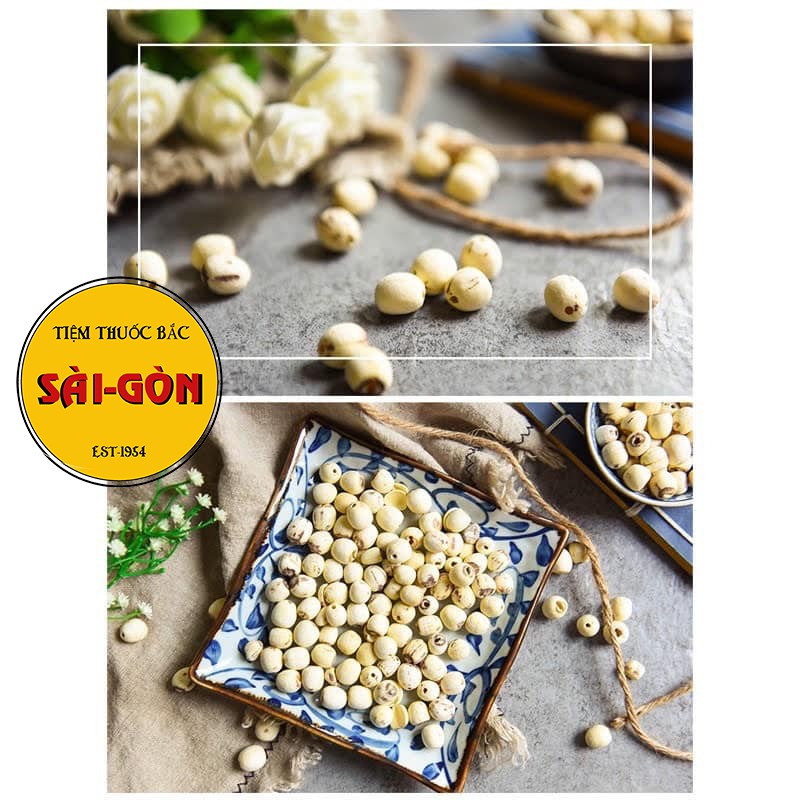 Hạt Sen Khô ( Trắng, Bở) 100g