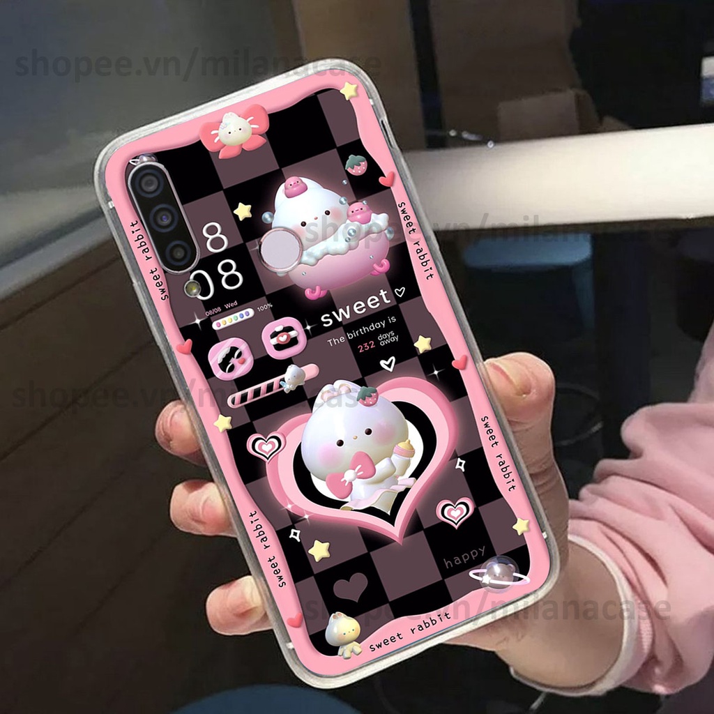Ốp Vsmart Joy 3 / Joy3 hình đồng hồ icon gấu mèo cute cực dễ thương ngộ nghĩnh