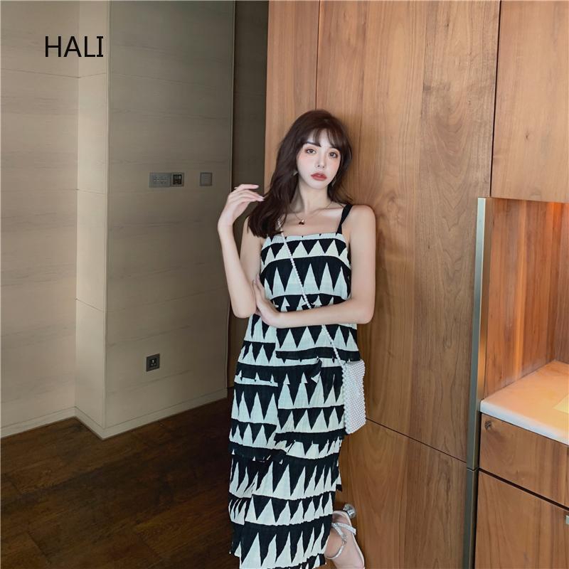 Đầm Maxi nữ thắt eo chân váy maxi