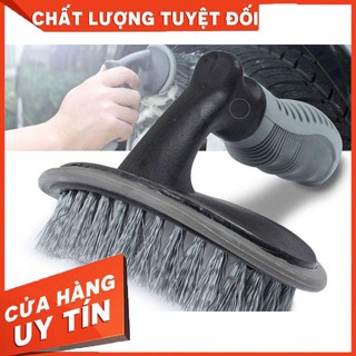 Bàn Chải Chuyên Dùng Chà Rửa Bánh Xe, Lốp Xe Hơi, Xe Ô Tô