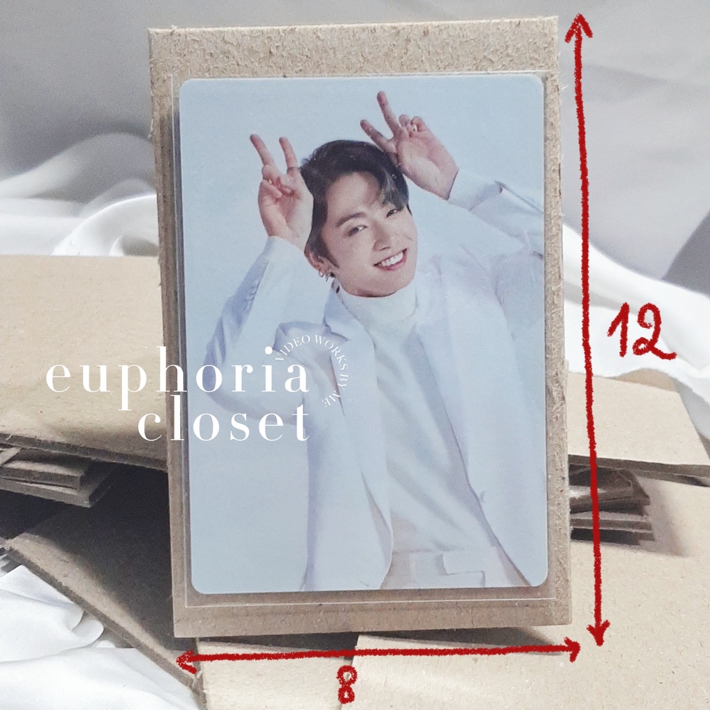 BÌA LẠNH 2MM GÓI CARD, PHOTOCARD MINIPHOTOCARD SIZE VỪA TOP B8