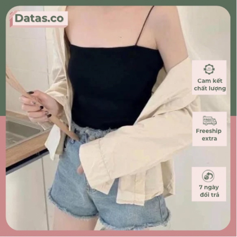 ÁO 2 DÂY BÚN CO GIÃN TỐT