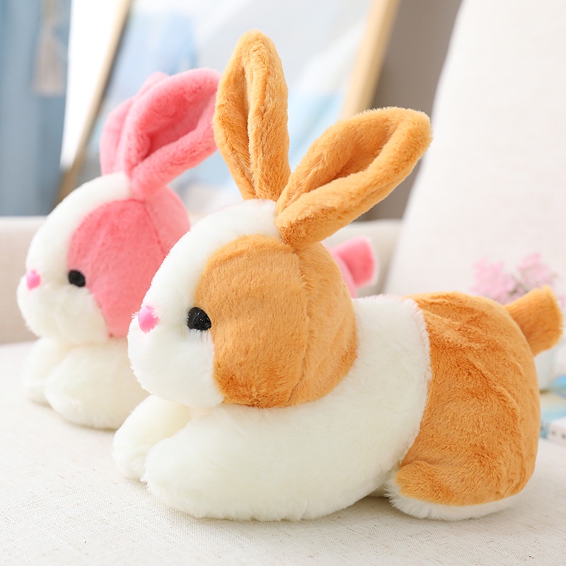 Đồ chơi nhồi bông Hình Thỏ Dễ Thương Làm Quà Tặng Giáng Sinh/Sinh Nhật