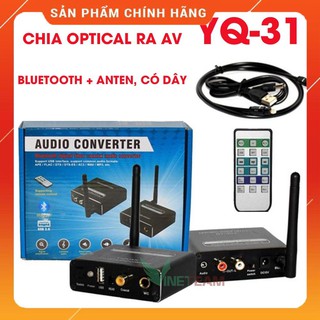 Xả Kho- Bộ chuyển đổi âm thanh YIQIAN YQ-31 Bluetooth 5.0 phiên bản nâng cấp của Kiwi KA08 -DC4184