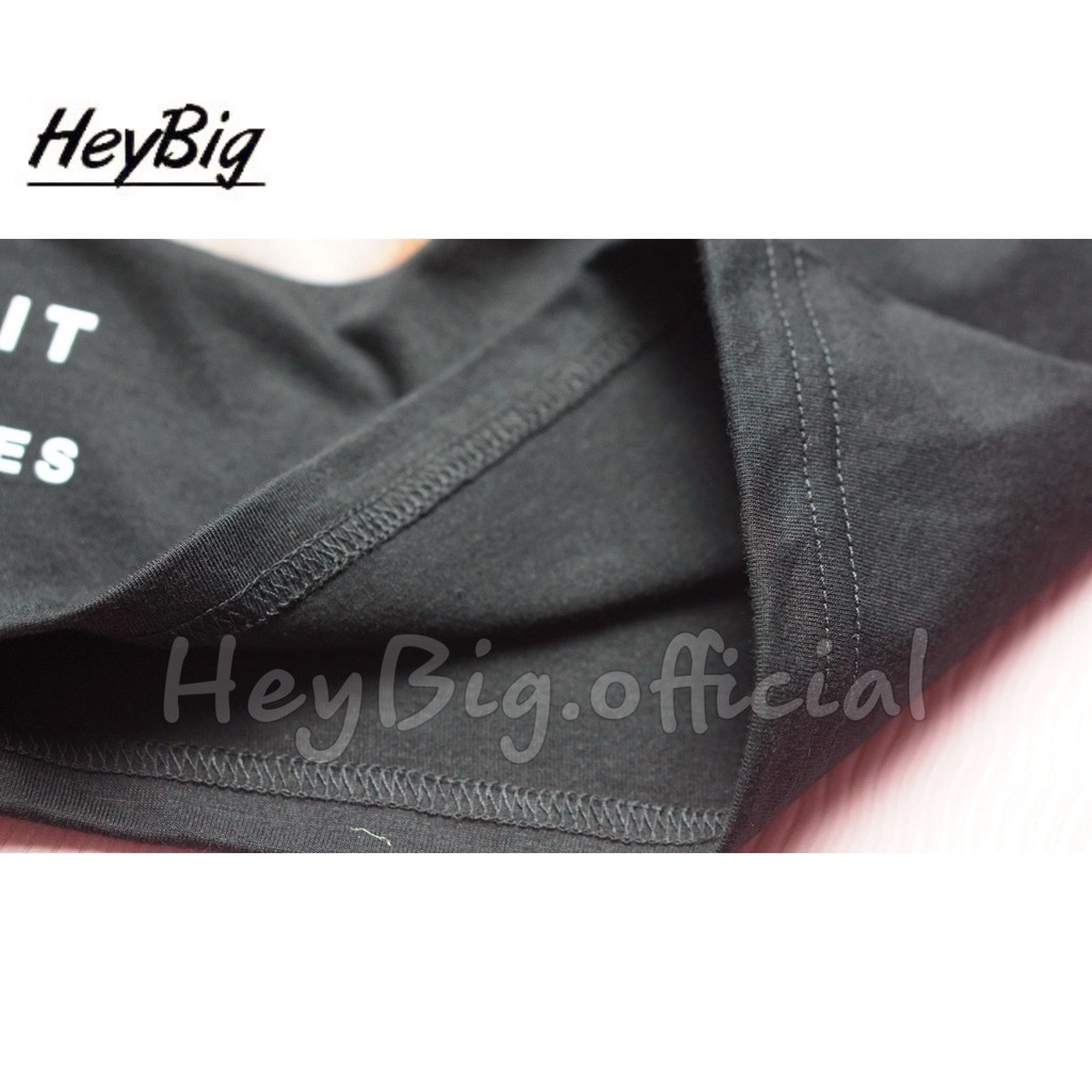 Áo thun oversize HeyBig in hình thỏ bảy màu Bad Rabit