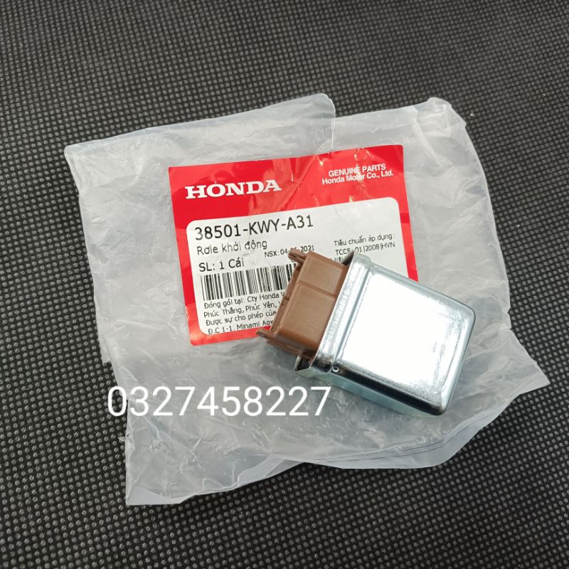 Rơ le đề khởi động xe DREAM ,WAVE, FUTURE...  zin Honda