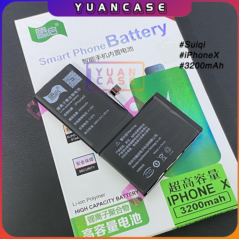 Pin Suiqi dung lượng cao cho các dòng ĐT táo từ 11 Pro Max đến ĐT táo 6