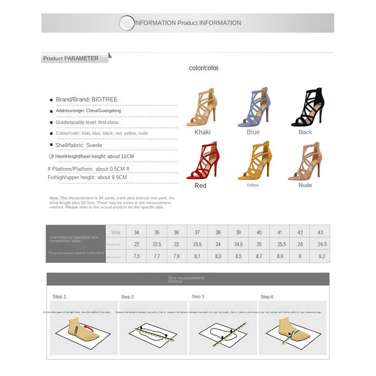 Giày Cao Gót Da Lộn Thiết Kế Quyến Rũ Trẻ Trung Phong Cách Âu Mỹ