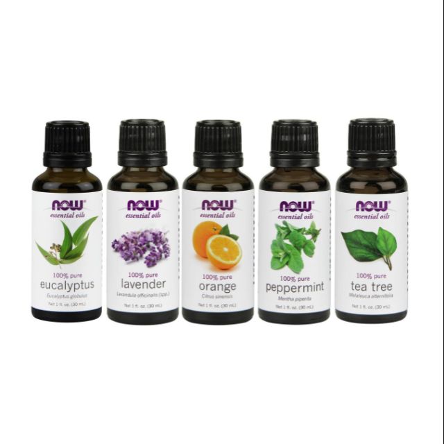 Tinh dầu nguyên chất thiên nhiên thư giãn, dưỡng da Now Foods (Mỹ) - Now Solutions Essential Oil