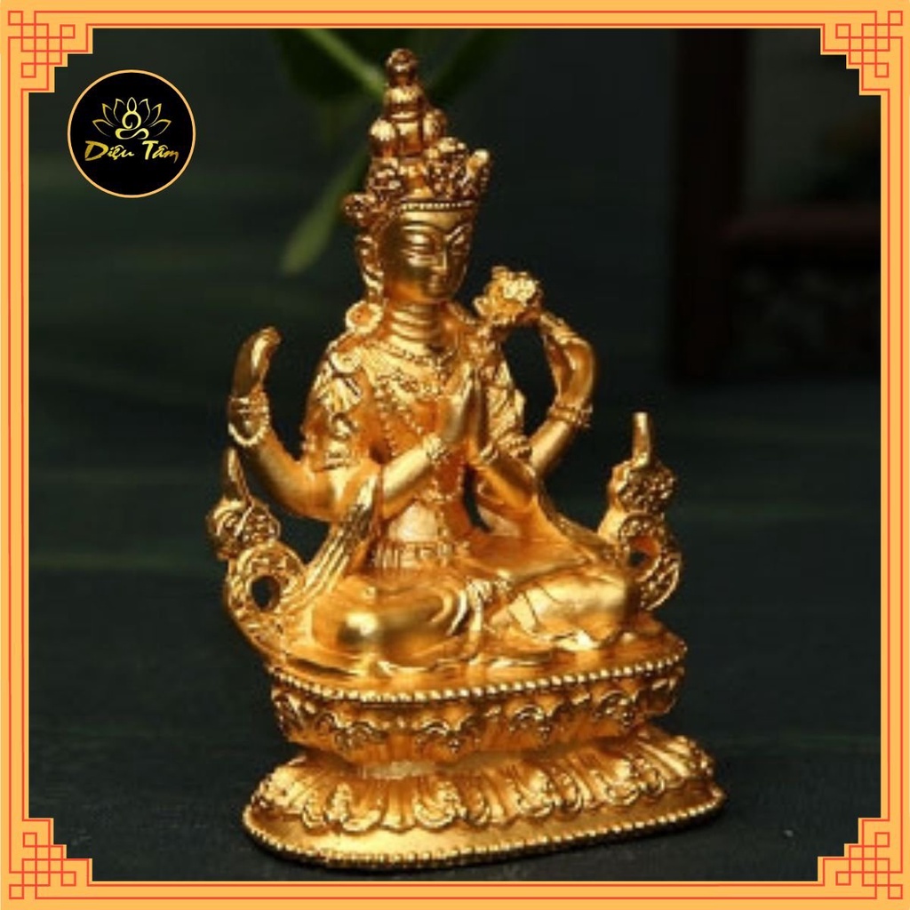 Tượng phật Quan Âm tứ thủ - Tượng phật mật tông Diệu Tâm