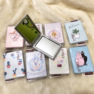 Gương Bỏ Túi Siêu XInh LOẠI LỚN BỌC DA