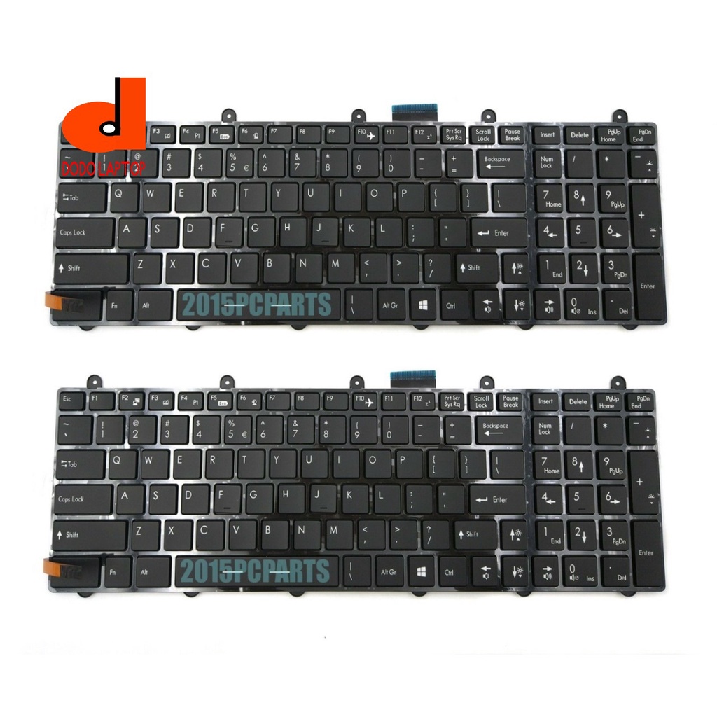 Bàn phím Laptop MSI GE60 - GE60 GE70 GT60 GT70 GP60 GP70 GX60 GX70, MS-16, US Keyboard laptop