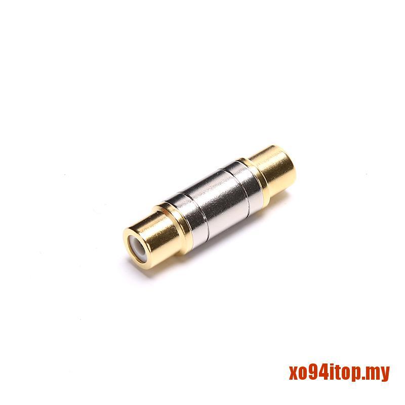 Set 2 Đầu Nối Rca Kép Mạ Vàng Chuyên Dụng | BigBuy360 - bigbuy360.vn