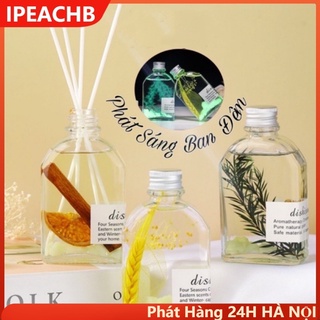 Tinh dầu nước hoa thơm phòng 100ml tinh dầu thiên nhiên hoa khô vĩnh cửu tặng kèm que gỗ khuếch